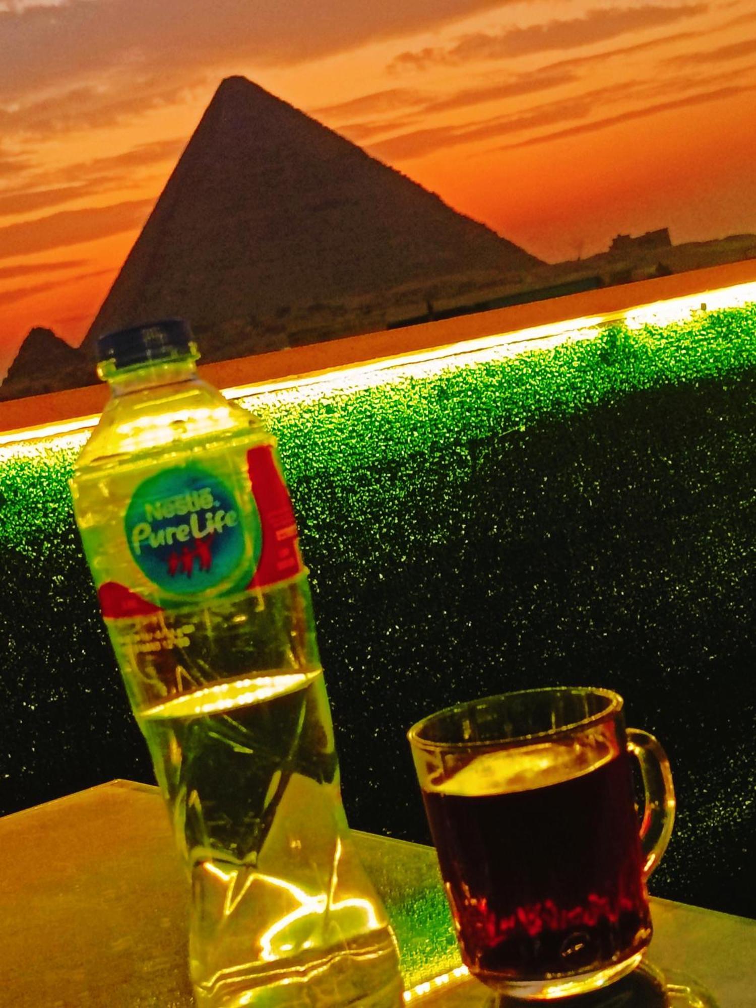 Magic Golden Pyramids View Hotel Kafret el-Gabal Buitenkant foto