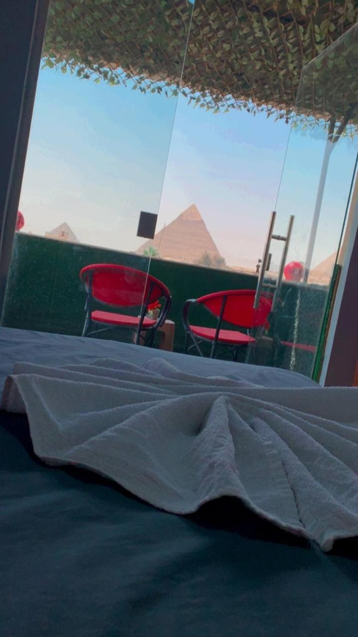 Magic Golden Pyramids View Hotel Kafret el-Gabal Buitenkant foto