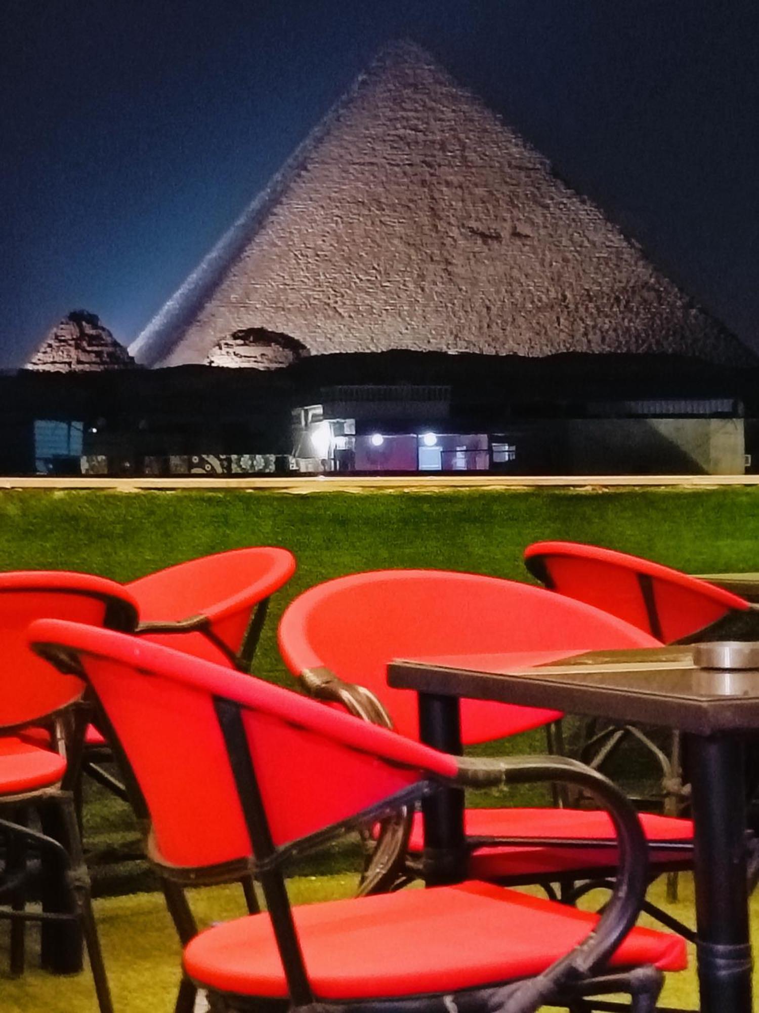 Magic Golden Pyramids View Hotel Kafret el-Gabal Buitenkant foto